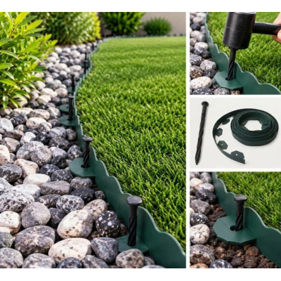 Estacas de Plástico de 20cm em Espiral