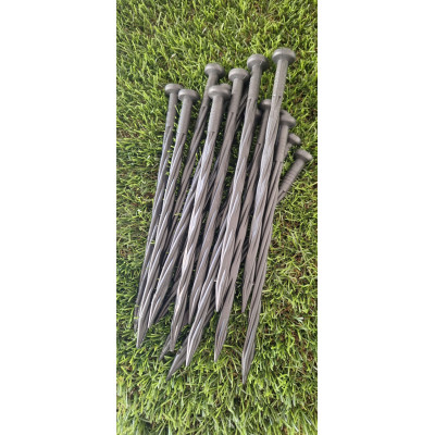 Estacas de Plástico de 20cm em Espiral